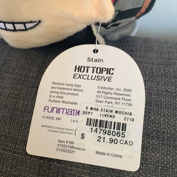 My Hero Academia Mochibi - Hot Topic Exclusive plush - new with tags - Picture 2 of 5